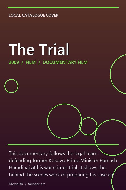 The Trial poster