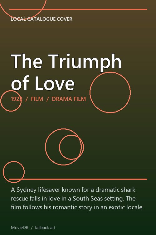 The Triumph of Love poster