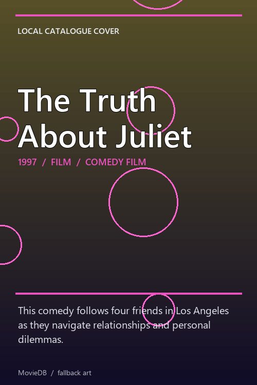 The Truth About Juliet poster