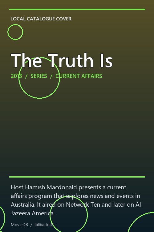 The Truth Is poster