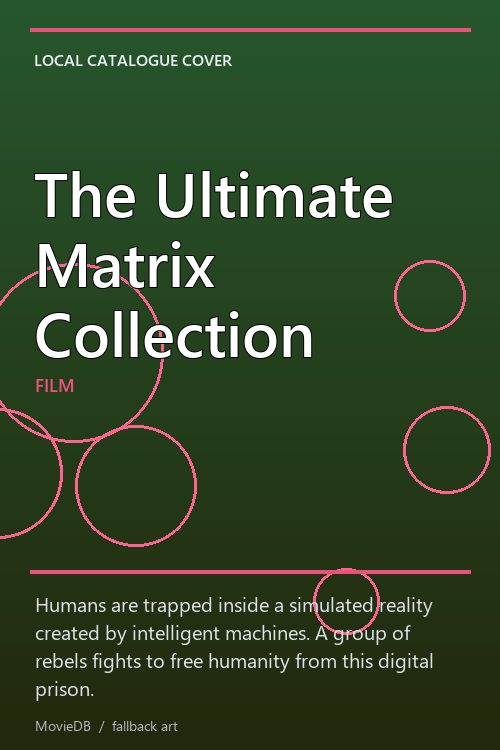 The Ultimate Matrix Collection poster