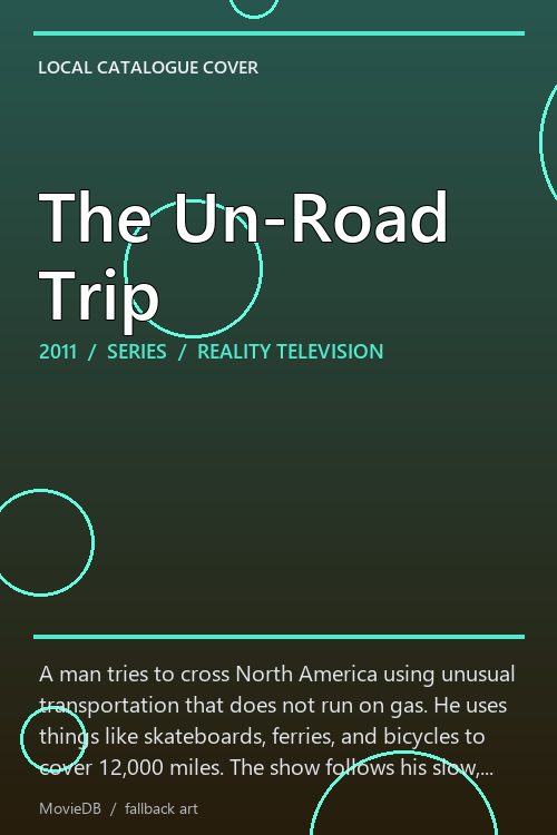The Un-Road Trip poster