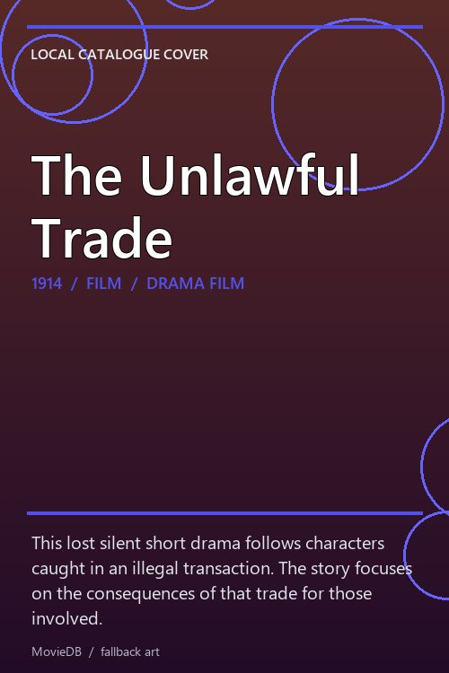 The Unlawful Trade poster