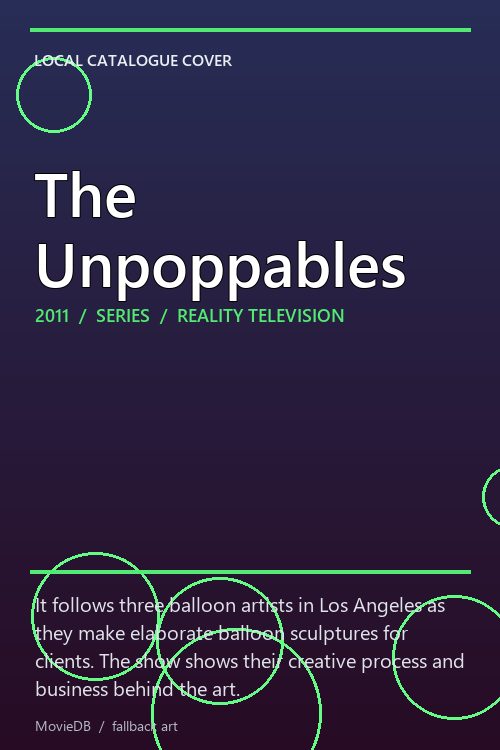 The Unpoppables poster
