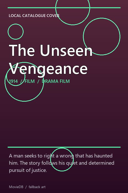 The Unseen Vengeance poster
