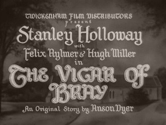 The Vicar of Bray poster