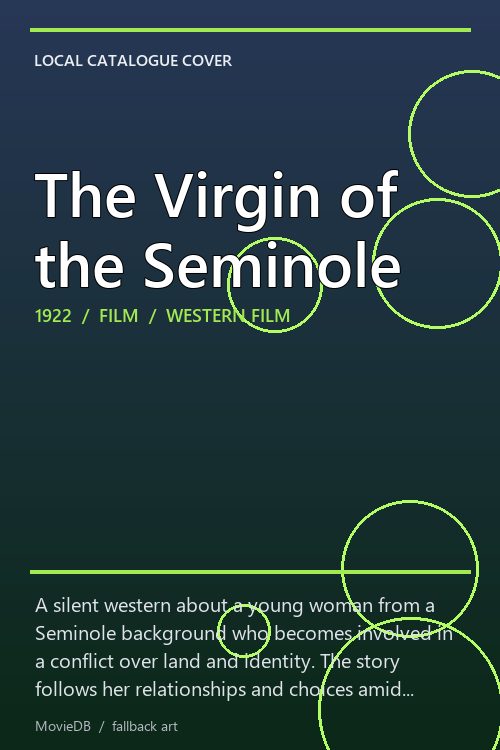 The Virgin of the Seminole poster