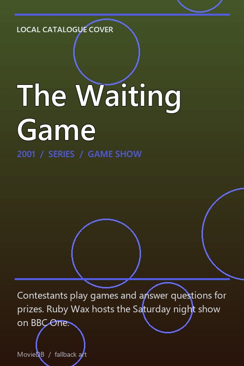 The Waiting Game poster
