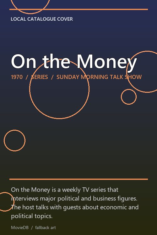 On the Money poster