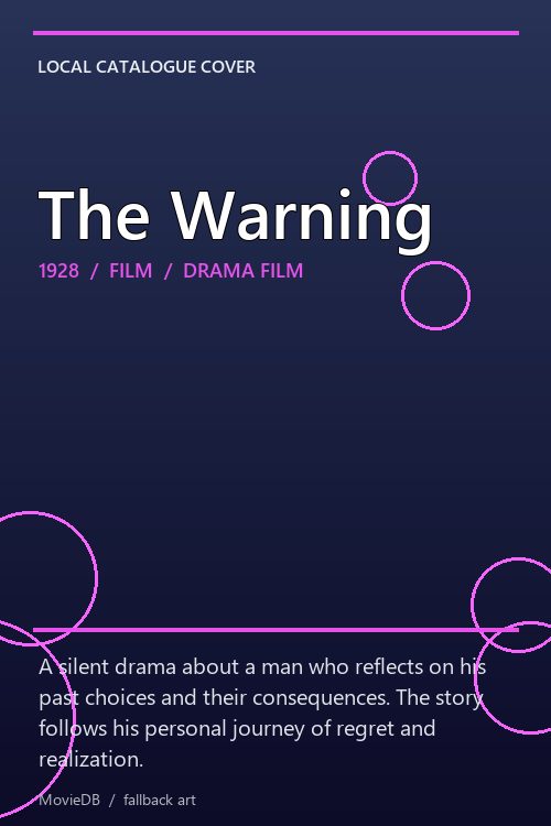 The Warning poster