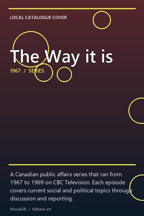 The Way it is poster