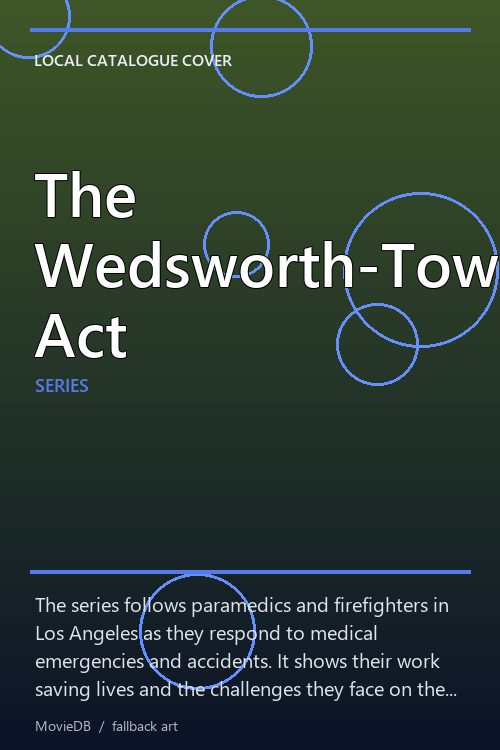 The Wedsworth-Townsend Act poster