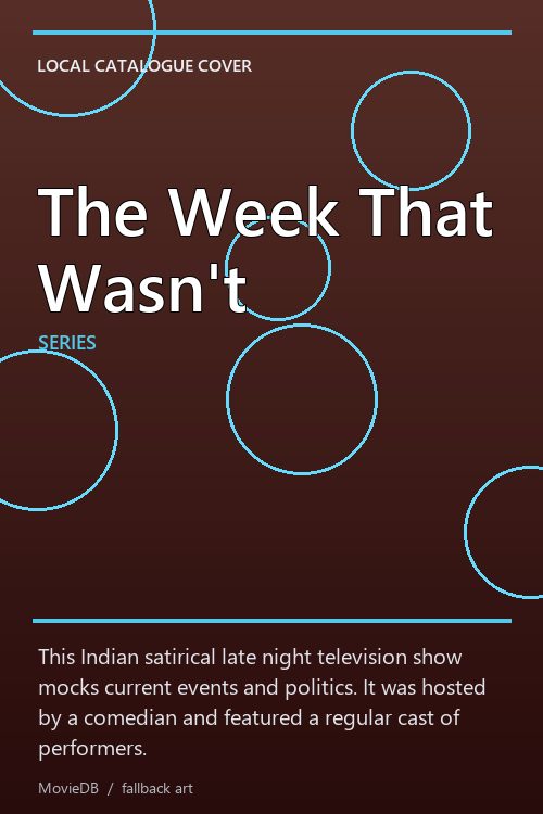The Week That Wasn't poster