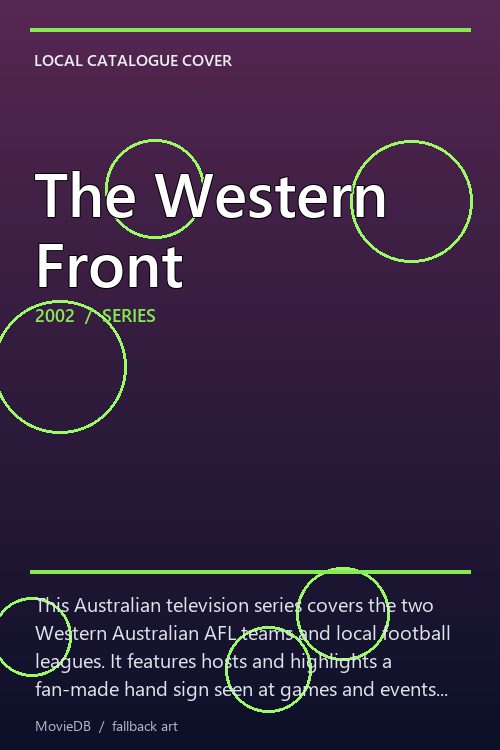 The Western Front poster