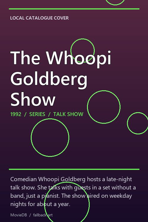 The Whoopi Goldberg Show poster