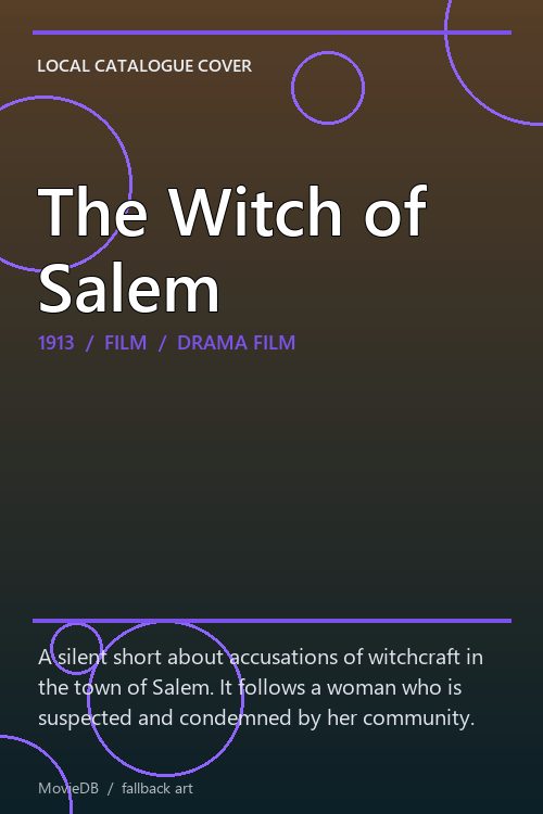 The Witch of Salem poster