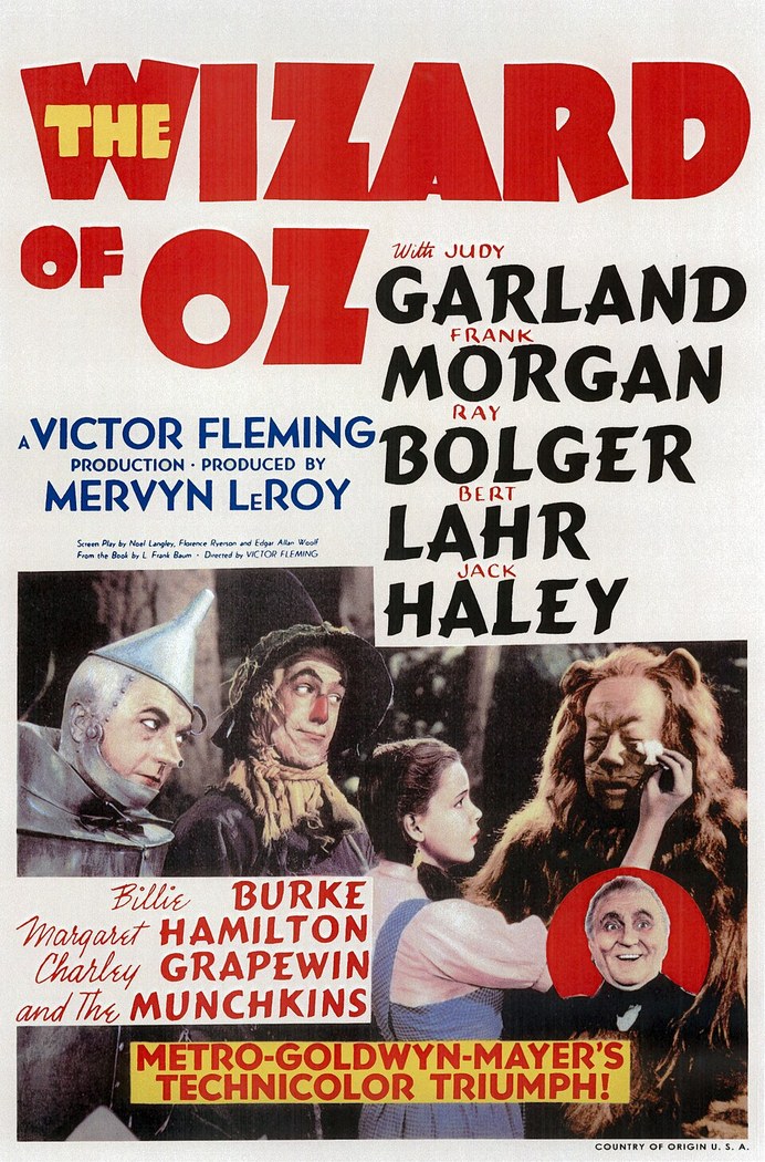 The Wizard of Oz on television poster