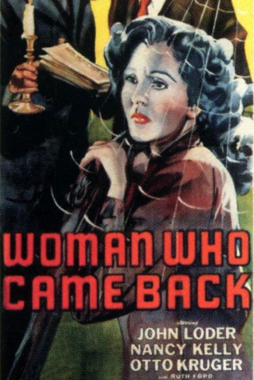 The Woman Who Came Back poster