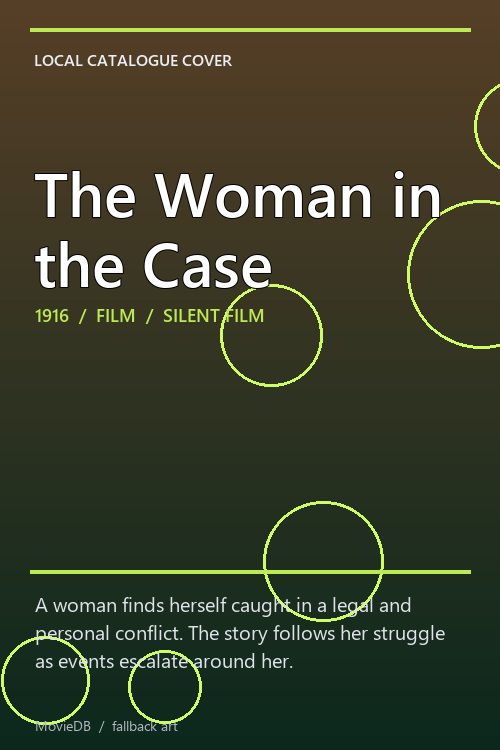The Woman in the Case poster