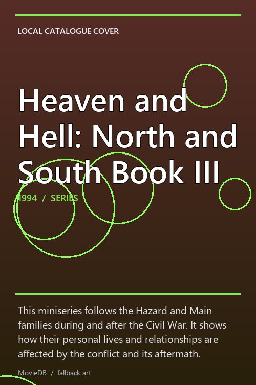 Heaven and Hell: North and South Book III poster