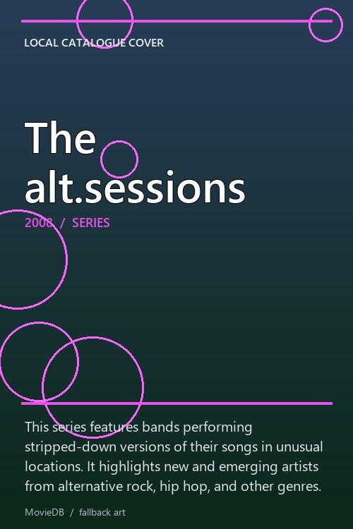 The alt.sessions poster