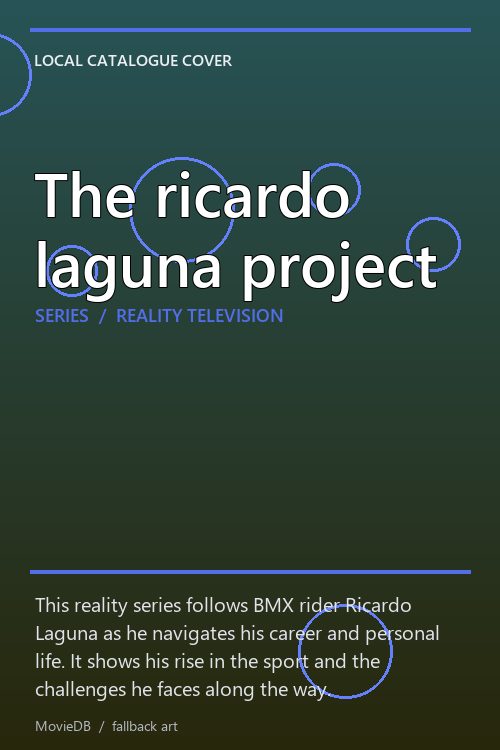 The ricardo laguna project poster