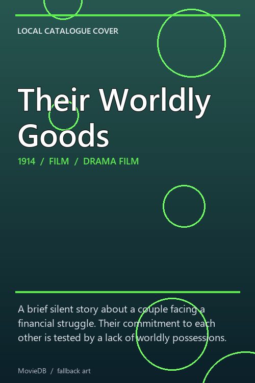 Their Worldly Goods poster