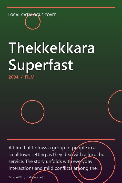 Thekkekkara Superfast poster