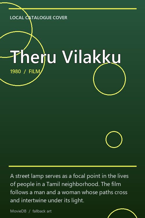 Theru Vilakku poster
