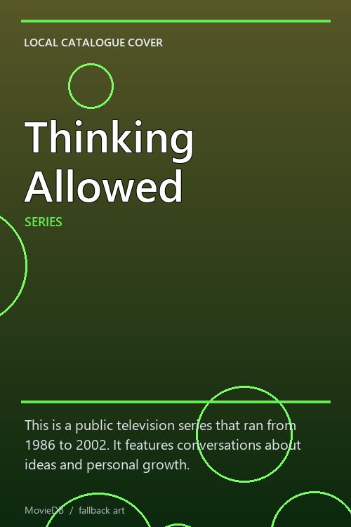 Thinking Allowed poster