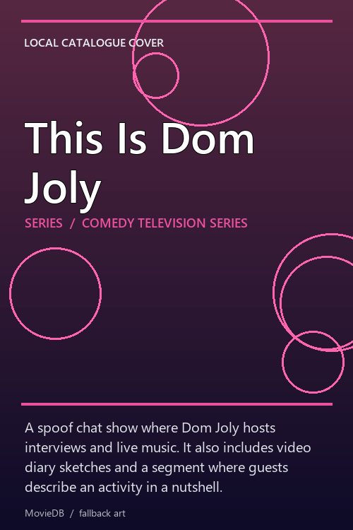 This Is Dom Joly poster