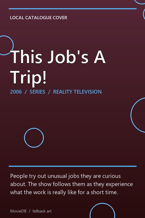 This Job's A Trip! poster
