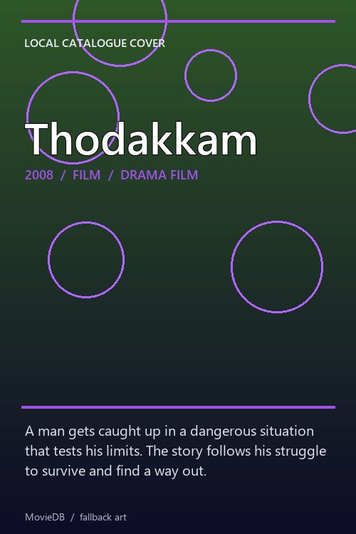 Thodakkam poster