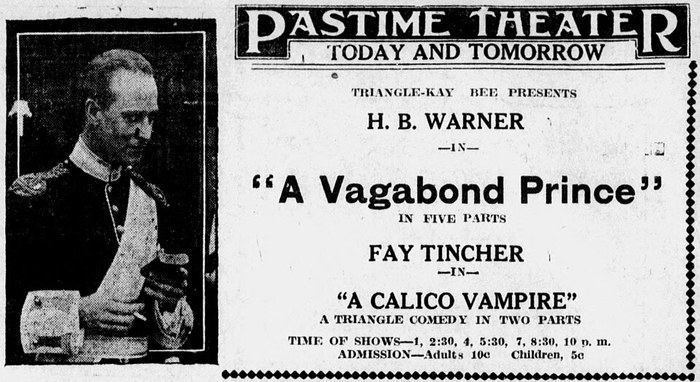 The Vagabond Prince poster