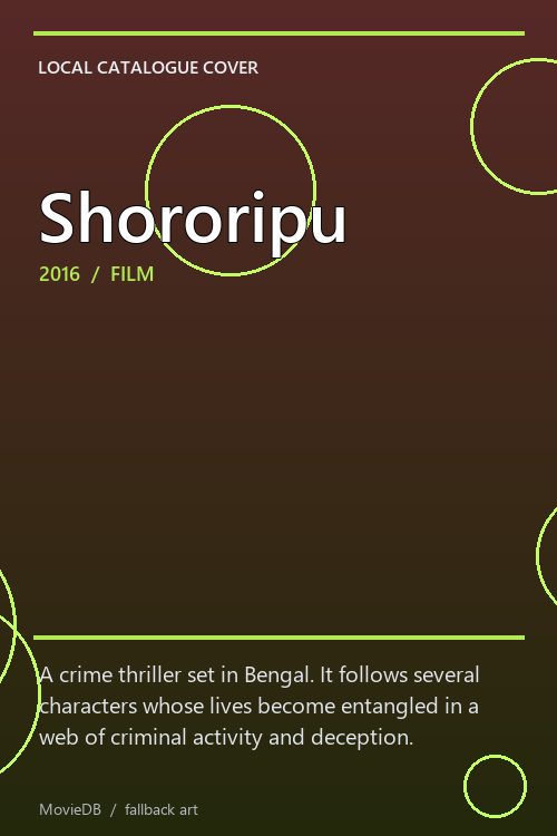 Shororipu poster