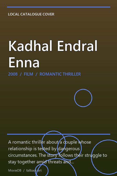 Kadhal Endral Enna poster