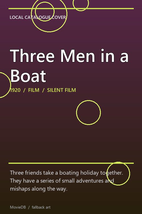 Three Men in a Boat poster
