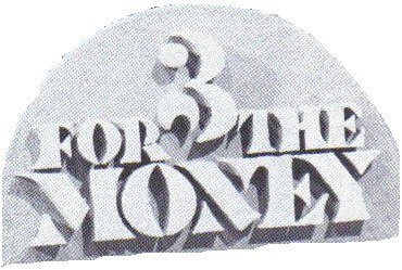 Three for the Money poster