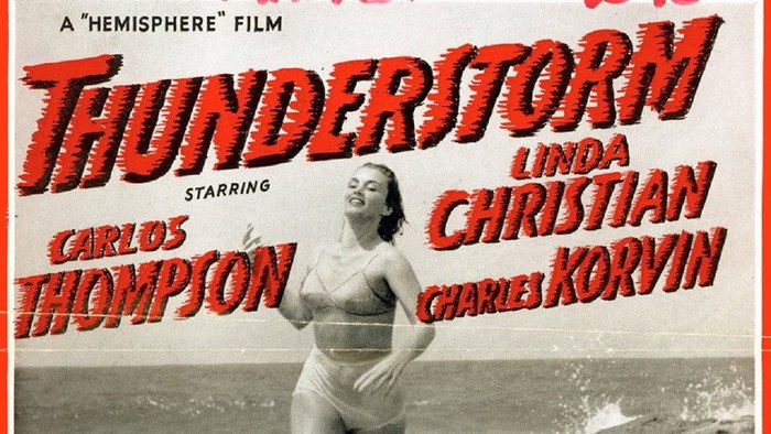 Thunderstorm poster