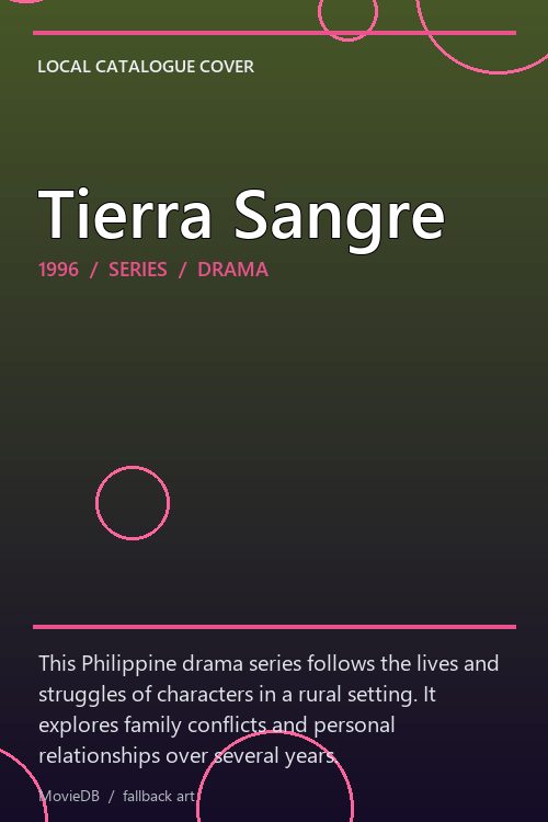 Tierra Sangre poster