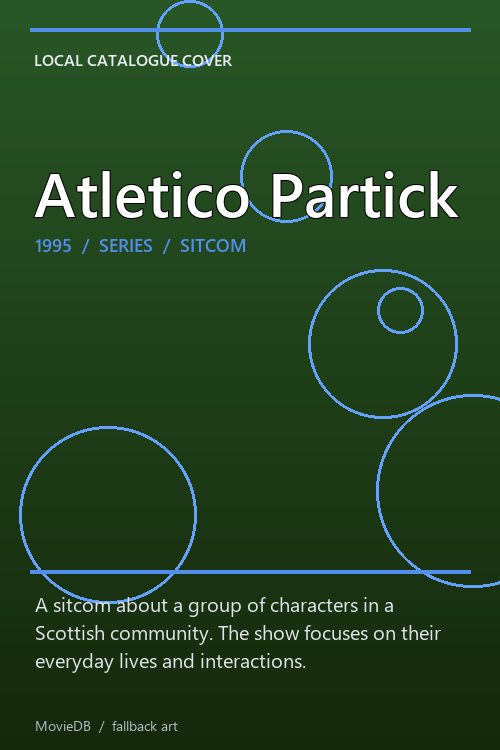 Atletico Partick poster