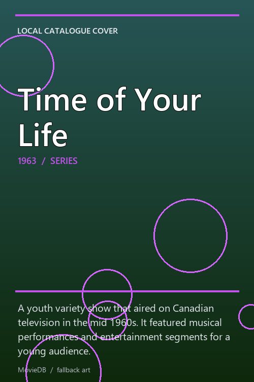 Time of Your Life poster