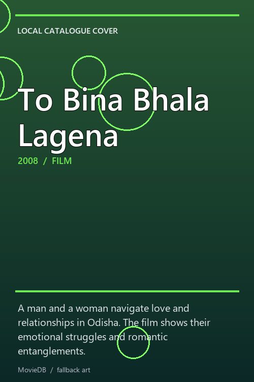 To Bina Bhala Lagena poster
