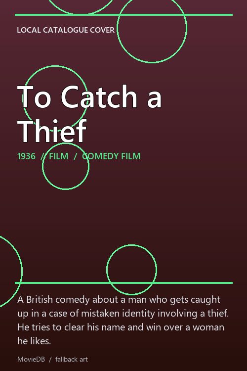 To Catch a Thief poster