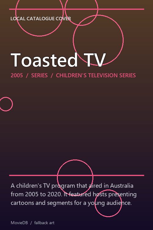 Toasted TV poster