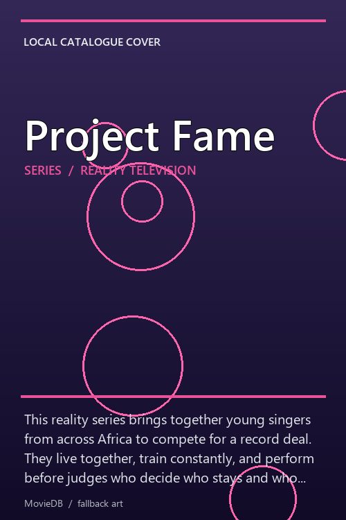 Project Fame poster