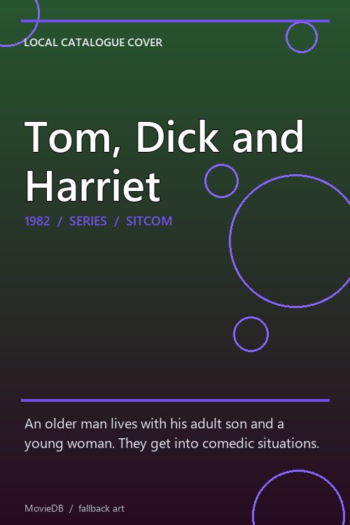 Tom, Dick and Harriet poster