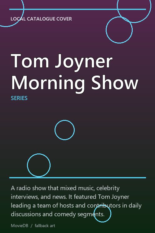 Tom Joyner Morning Show poster
