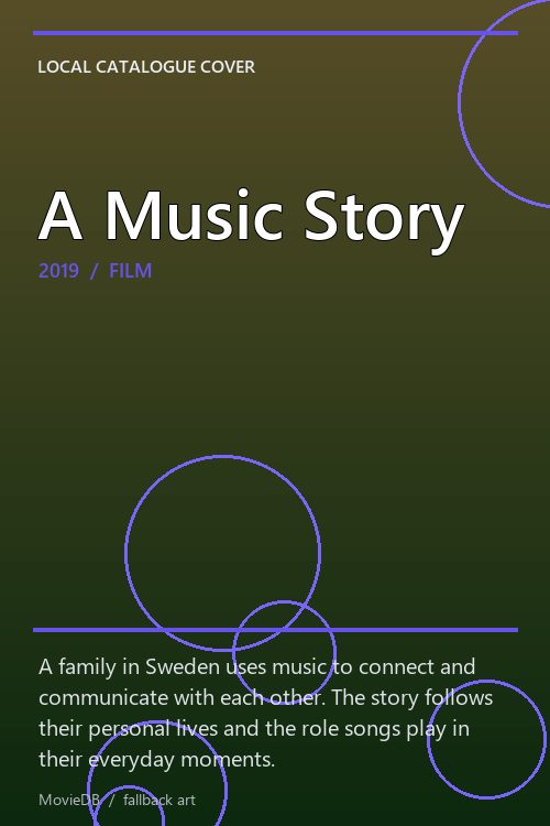 A Music Story poster