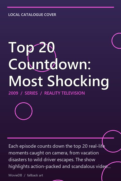 Top 20 Countdown: Most Shocking poster